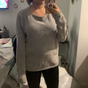 Lightly used gray sweater